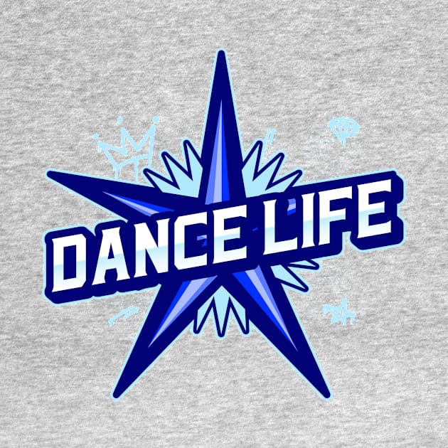 Dance Life Blue star by Butterfly Lane